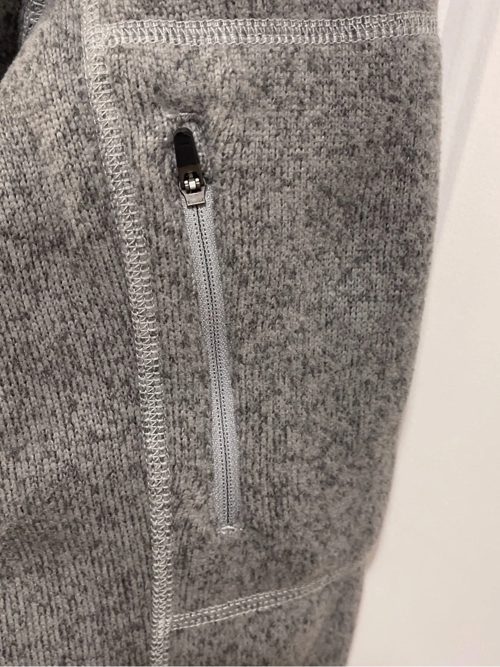 The North Face Leo Gordon Lyon’s Fleece Gray Quarter Zip Men’s Sz Large